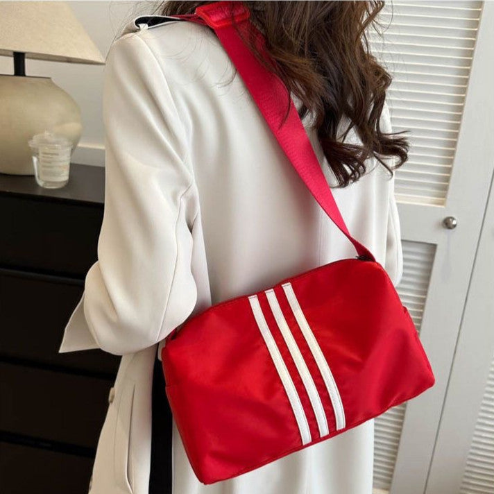 【READY STOCK】Crossbody Shoulder Bag / Beg Sandang Sling Bag, Casual Nylon Underarm Bag Unisex 斜挎包 B07136