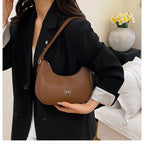 Fashion Clutch Handbag (B8924) | Solid Underarm Shoulder Bag | Casual Shopper Tote for Women | Beg Fesyen Wanita 手提腋下包 托特包 通勤简约