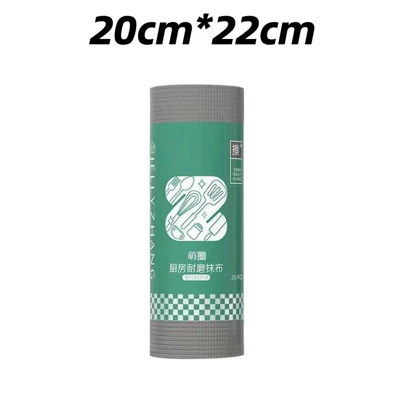 READY STOCK!!! 25PCS Kitchen Versatile Disposable Cleaning Cloth | Durable & Multi-Purpose Wipes 厨房多用途一次性清洁布 | 耐用多功能抹布