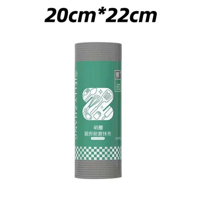 READY STOCK!!! 25PCS Kitchen Versatile Disposable Cleaning Cloth | Durable & Multi-Purpose Wipes 厨房多用途一次性清洁布 | 耐用多功能抹布