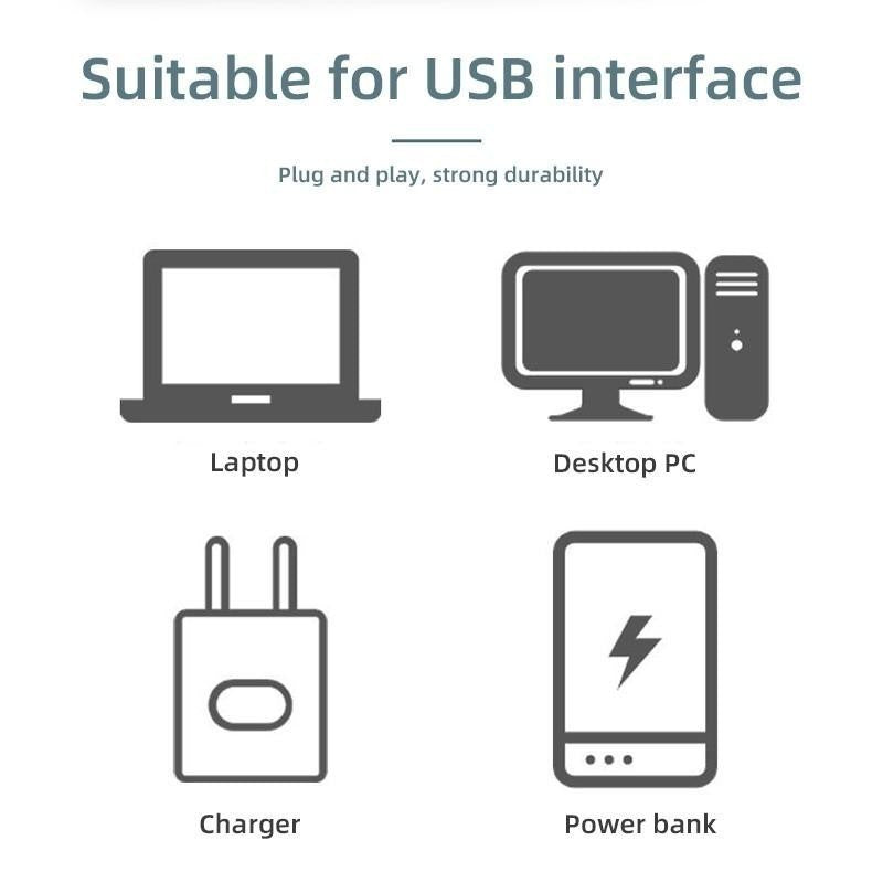 USB MINI LIGHT | 迷你 USB 随身灯：5V LED 护眼节能 | 适配充电宝/电脑/插座 | 现货秒发 Universal Mini USB LED Light | Portable Eye-Care Table Lamp for Laptop