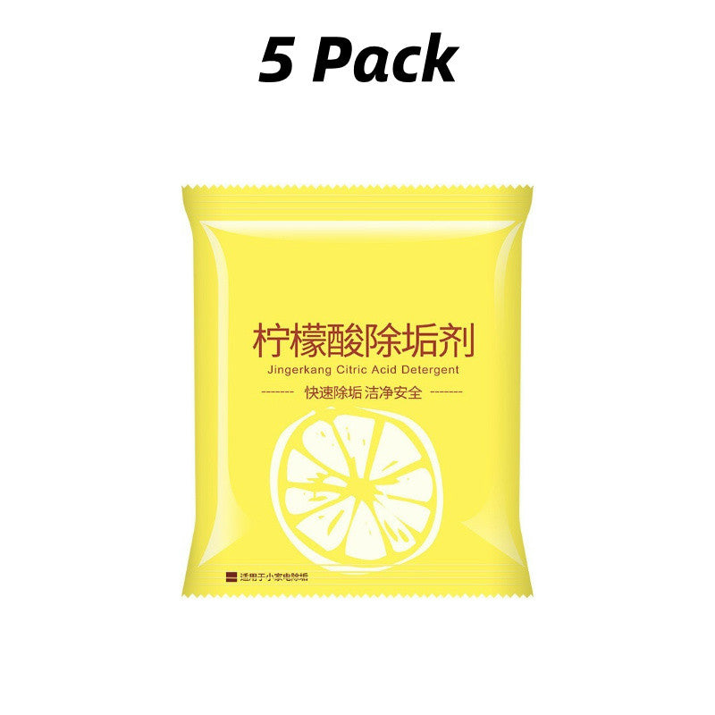 (READYSTOCK) Lemon Citric Acid Descaling Agent 10g Inner Container Multipurpose  Teapot Cleaning Remover Rust 柠檬柠檬酸除垢剂