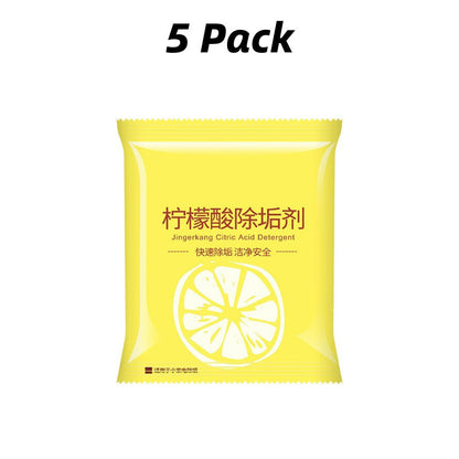 (READYSTOCK) Lemon Citric Acid Descaling Agent 10g Inner Container Multipurpose  Teapot Cleaning Remover Rust 柠檬柠檬酸除垢剂