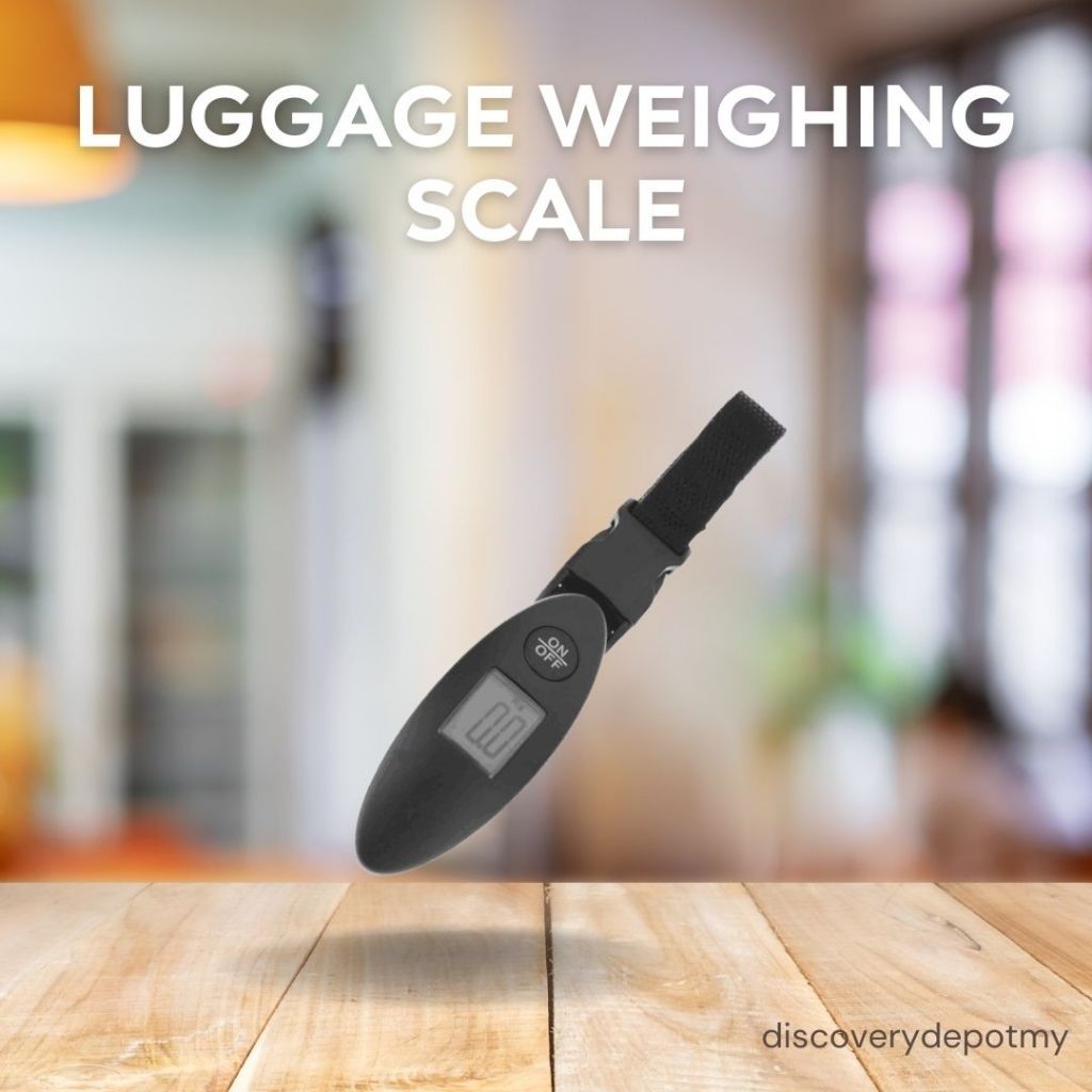 (READYSTOCK) Luggage Weighing Scale Portable Hanging Weight Scale Alat Penimbang Beg Berat 40kg 便携式行李称