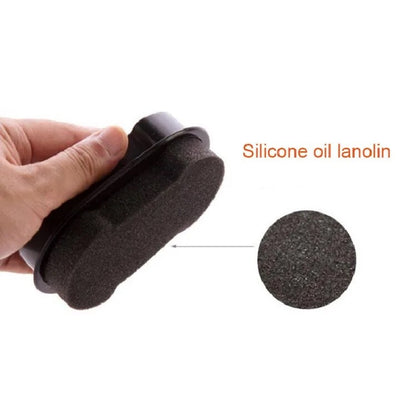 (READYSTOCK) Double Side Shoe Polish Colorless Polishing Sponge Rub Cleaner Wax Applicator Boot Shine Brush 皮鞋鞋油抛光