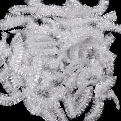 READY STOCK!!! 100PCS Disposable Ear Care Protector Covers Shower Caps For Ears Clear 透明防水浴帽 耳罩