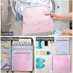 (READYSTOCK) 【60g】Thick Laundry Bag / Fine Mesh Coarse Mesh Protective Washing Bag / Travel Storage Bag 洗衣袋