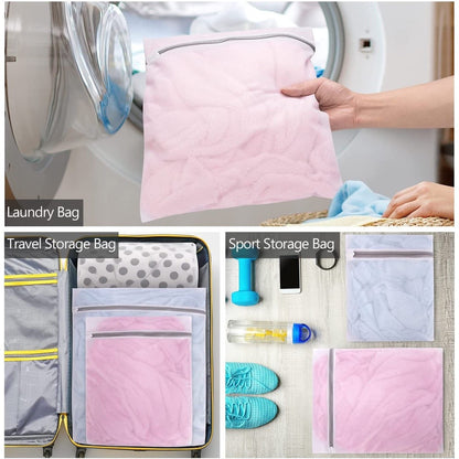 (READYSTOCK) 【60g】Thick Laundry Bag / Fine Mesh Coarse Mesh Protective Washing Bag / Travel Storage Bag 洗衣袋