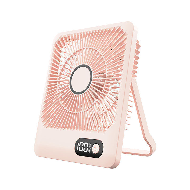 【READY STOCK】6-Inch Clip Fan & Mini Desktop Fan | USB Rechargeable Portable Personal Fan for Home/Office 夹式风扇 & 桌面小风扇