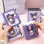 Cute Cartoon Portable Notebook | Mini Pocket Journal for Students | Small Memo Pad School & Office Supplies 可爱卡通记事本 迷你口袋本 随身笔记