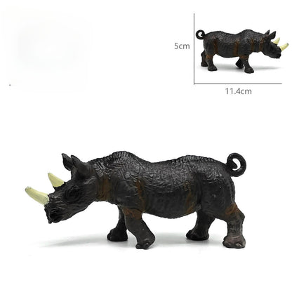 【READY STOCK】Mainan Haiwan Zoo | Big Rubber Animal Toys for Kids | 大号动物园橡胶玩具 | Educational Learning Toys | Mainan Budak