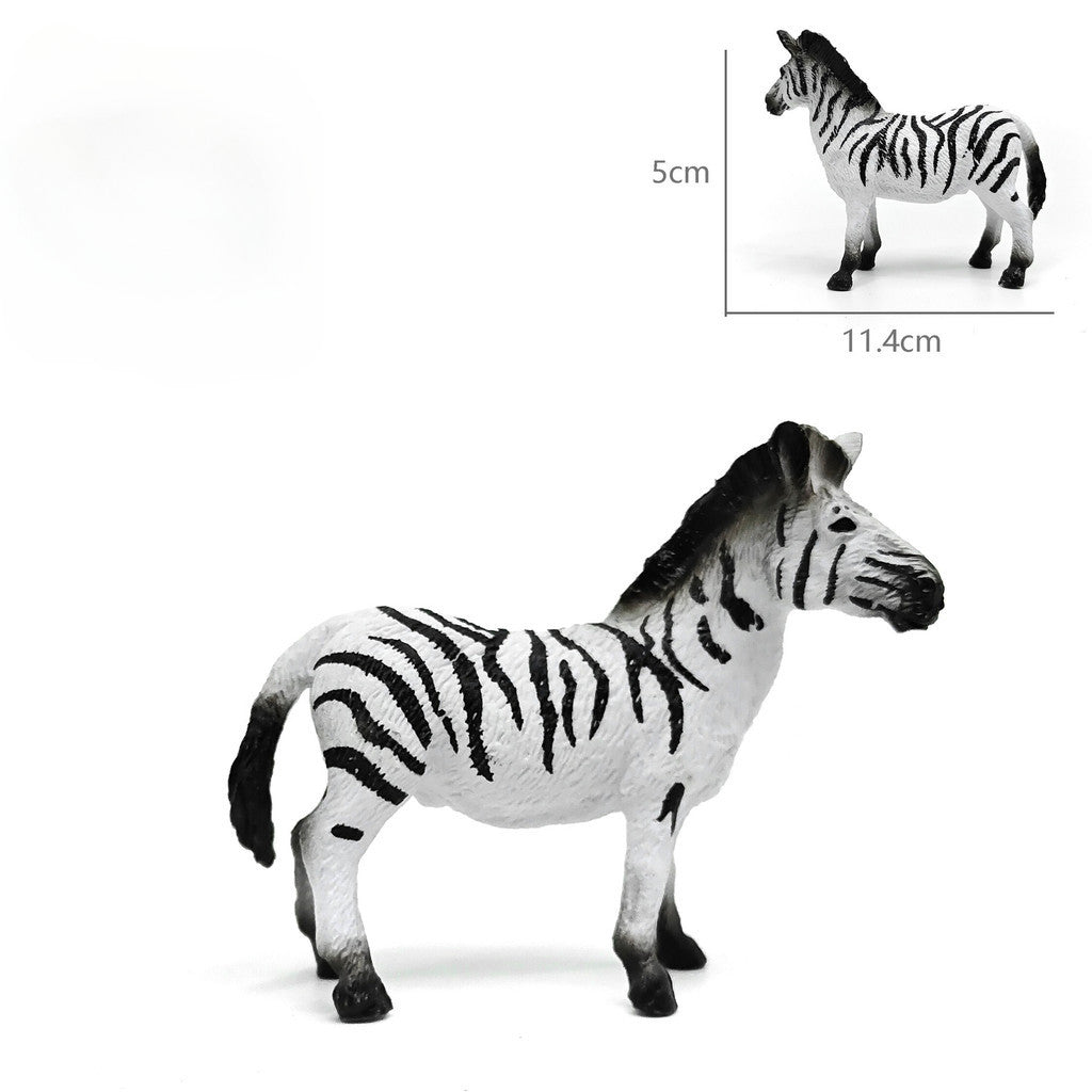 ZOO ANIMAL PRO | 大号橡胶动物玩具：仿真造型、耐摔防撞 | 幼儿早教启蒙 | 现货秒发 Big Rubber Animal Toys for Kids | Educational Learning & Durable Play Set