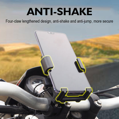 READY STOCK‼️ Motorcycle Phone Holder | 360° Rotation | Side Mirror & Handlebar Mount | 摩托车手机支架 | 360° 旋转 |