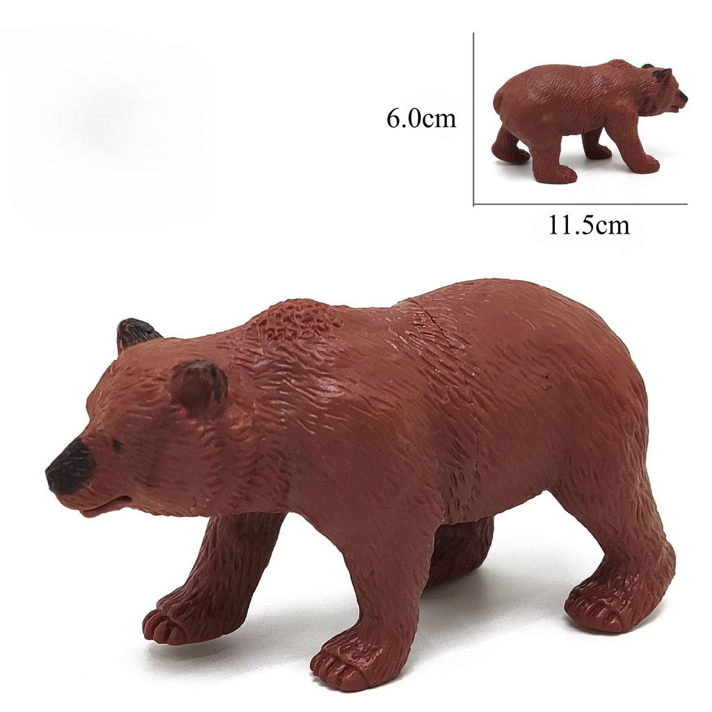 【READY STOCK】Mainan Haiwan Zoo | Big Rubber Animal Toys for Kids | 大号动物园橡胶玩具 | Educational Learning Toys | Mainan Budak