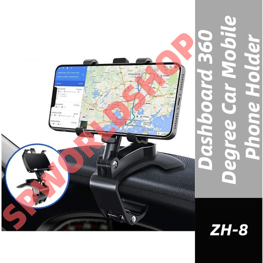 (READYSTOCK) 360° Dashboard Car Phone Holder | Universal Navigation Bracket | Non-Slip & Adjustable | ZH-8  车载仪表盘手机支架