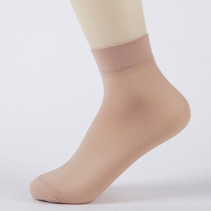 【READY STOCK】Women’s Viscose Nylon Stockings | Anti-Snag Short Socks | Stokin Wanita | 女士粘纤防勾丝袜