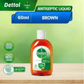 Dettol Antibacterial Brown Antiseptic Liquid 60ml