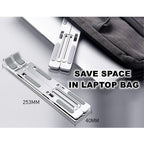 (READYSTOCK) Portable Laptop Stand Adjustable Foldable Laptop Holder  Notebook Stand Healthy Posture 便携式笔记本支架