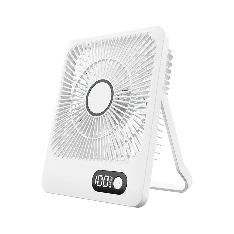 【READY STOCK】6-Inch Clip Fan & Mini Desktop Fan | USB Rechargeable Portable Personal Fan for Home/Office 夹式风扇 & 桌面小风扇