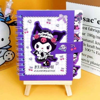 【READY STOCK】Cute Cartoon Portable Notebook | Mini Pocket Journal | Kawaii Stationery for School & Office 可爱卡通记事本
