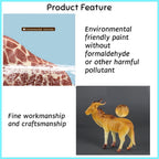 ZOO ANIMAL PRO | 大号橡胶动物玩具：仿真造型、耐摔防撞 | 幼儿早教启蒙 | 现货秒发 Big Rubber Animal Toys for Kids | Educational Learning & Durable Play Set