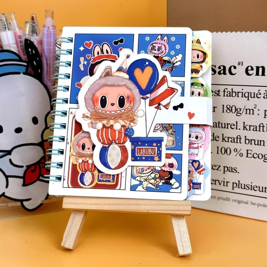 【READY STOCK】Cute Cartoon Portable Notebook | Mini Pocket Journal | Kawaii Stationery for School & Office 可爱卡通记事本