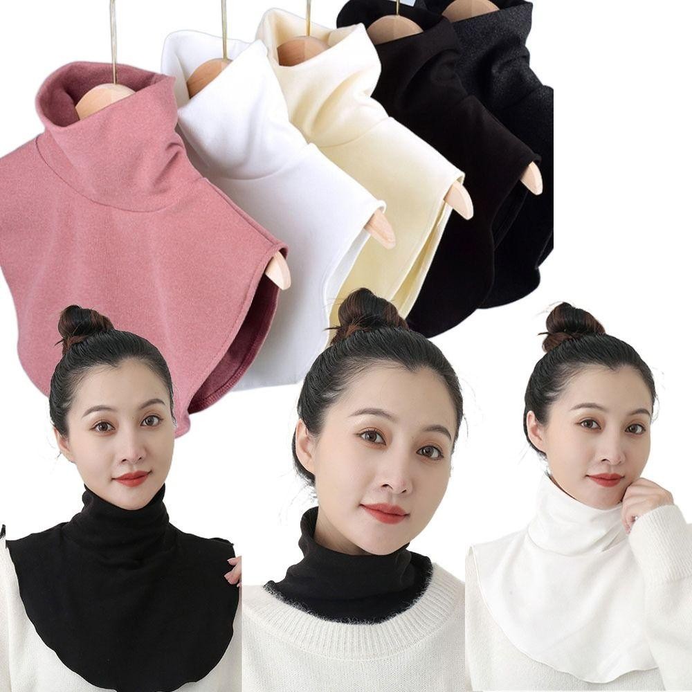FN08 CHIC COLLAR | 女款高领假领：百搭针织/蕾丝材质 | 适配毛衣、衬衫与连衣裙 Women's High-Neck False Collar | Versatile Layered Look Accessory