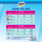 [VALUE PACK] Kao Attack Liquid Laundry Detergent 3.6kg | 1 Box of 3 Bottles | Advanced Anti-Bacterial Formula | Sabun Basuh Baju Cecair Kao Attack 花王强力去渍洗衣液 超值家庭装 洁净如新