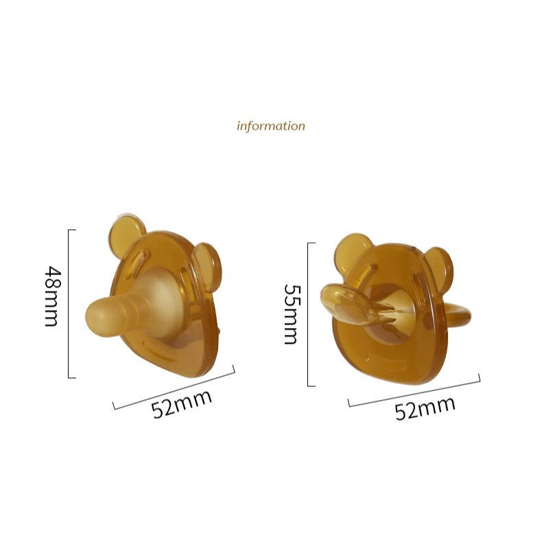 Baby Pacifier Day & Night Set | BPA-Free Soother for Newborns | Mimics Natural Breastfeeding | Puting Bayi Lembut 婴儿日夜型安抚奶嘴 仿母乳 纳米硅胶
