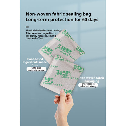 READY STOCK‼️Natural Herbal Mite Bag | Anti-Mite Dehumidifying Sachet | Wardrobe Bed Mattress Mite Removal Freshener 除螨包