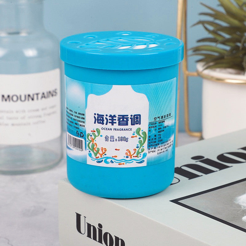 【READY STOCK】Air Freshener Gel Deodorizer 190g | Long-lasting Room Odor Eliminator for Car, Toilet, Home, Office 空气清新香膏