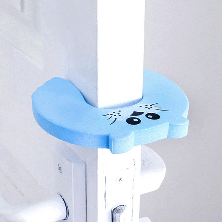 【READY STOCK】Baby Kid Safety Door Stopper Anti-Finger Pinch Guard Cartoon Door Wedge Child Safety Protector 安全防夹手门卡 C0D1