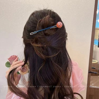 READY STOCK!!!Korean Pearl Hair Clip Hair Pin Hair Accessories Hairpin Hairclip 900 韩国网红ins珍珠发夹抓夹头发夹子后脑勺鲨鱼夹日系边夹发抓