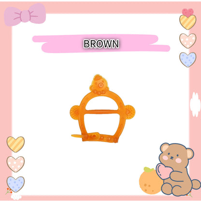 【READY STOCK】Silicone Baby Teether (BPA Free & Soft) | Gigitan Bayi Silikon Selamat | 婴儿硅胶牙胶