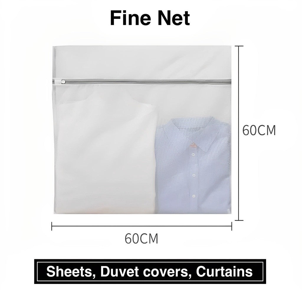 (READYSTOCK) 【60g】Thick Laundry Bag / Fine Mesh Coarse Mesh Protective Washing Bag / Travel Storage Bag 洗衣袋