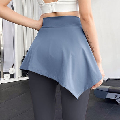 【READY STOCK】Anti-Exposure Towel Wrap for Women | Sports Yoga Cover Skirt | Sporty Quick-Dry Hip Wrap 8060 防走光遮臀巾