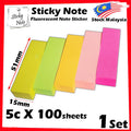 Sticky Note Memo Pad Fluorescent Note Sticker Post It Sign Here Sticky Notes