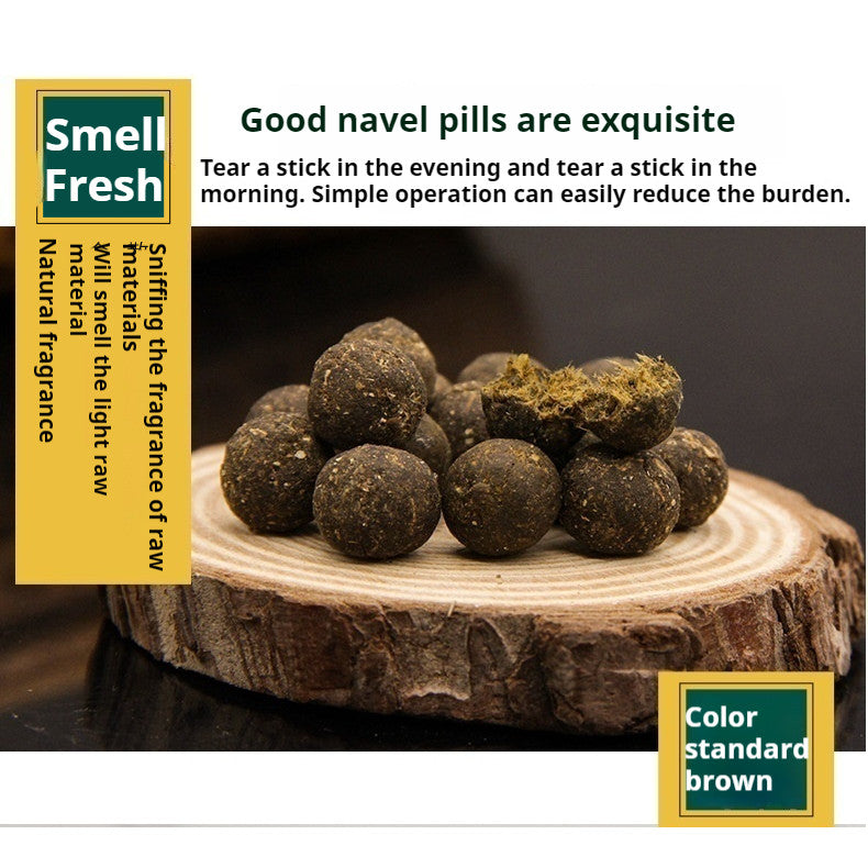 READY STOCK‼️ Herbal Mugwort Navel Patch | Warm Moxibustion Belly Button Sticker | Sleep & Body Care 艾尔之草艾脐贴