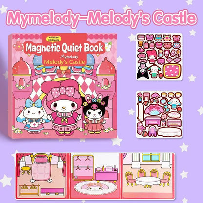 【READY STOCK】Magnetic Quiet Book | Montessori Educational Book | Learning Activity Puzzle Game for Toddlers 磁力安静书AJS-002