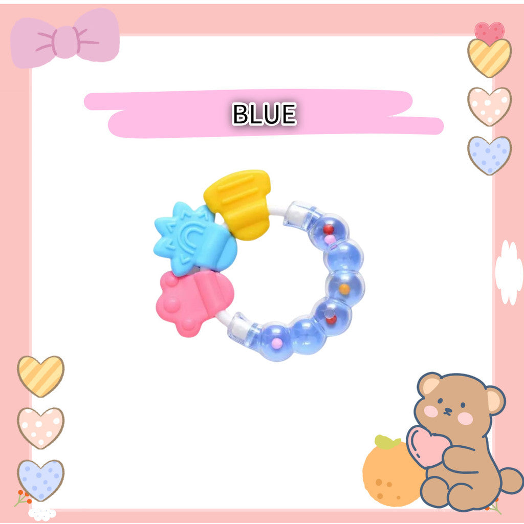 【BPA-FREE】Silicone Baby Teether (Soft & Safe) | Infant Teething Toy for Gum Relief | Gigitan Bayi Silikon Selamat 婴儿硅胶牙胶 磨牙棒 缓解牙龈酸痛