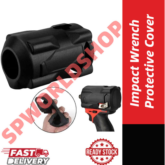 【READY STOCK】Impact Wrench Protective Cover | Anti-Fall Durable Silicone Tool Sleeve Case | Electric Wrench Guard冲击扳手保护套