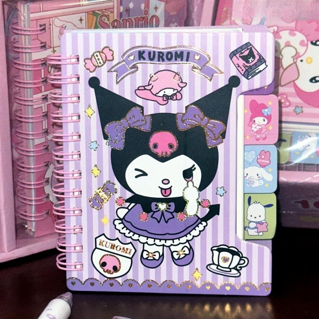 【READY STOCK】Cute Cartoon Portable Notebook | Mini Pocket Journal | Kawaii Stationery for School & Office 可爱卡通记事本