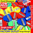 【10-PCS】 Fancy Pencil Sharpener Manual Plastic Basic Pencil Sharpener #Pencil #卷笔刀 #2338 #2339
