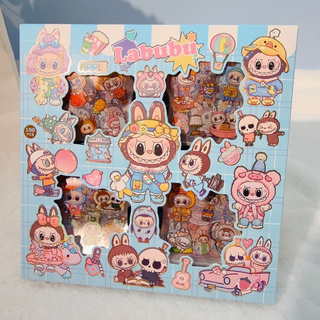 【READY STOCK】Sanrio Cute Cartoon 3D Bubble Sticker 2 Sheets | Pelekat 3D Kartun Sanrio | 三丽鸥可爱卡通