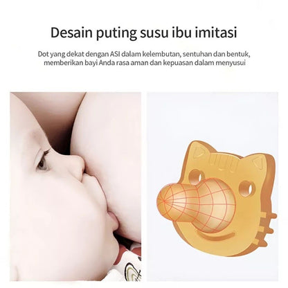 【READY STOCK】Baby Pacifier Day & Night Silicone Soother Nano BPA-Free Nipple Puting Bayi Lembut 婴儿硅胶安抚奶嘴