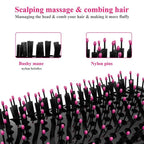 Professional Blow Dryer Brush | Round Brush Volumizer for Hair | All-in-One Styler Comb MO82 一步到位热风梳 吹干造型 二合一 负离子