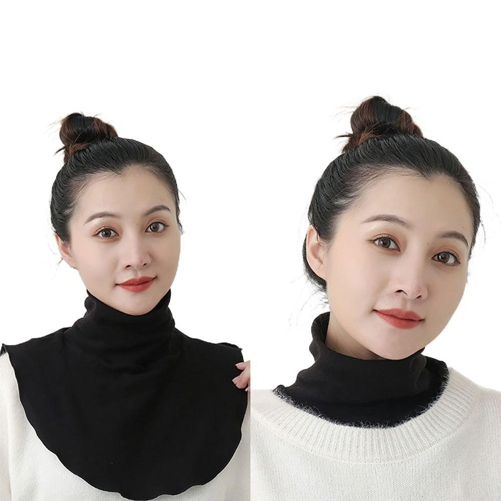 FN08 CHIC COLLAR | 女款高领假领：百搭针织/蕾丝材质 | 适配毛衣、衬衫与连衣裙 Women's High-Neck False Collar | Versatile Layered Look Accessory