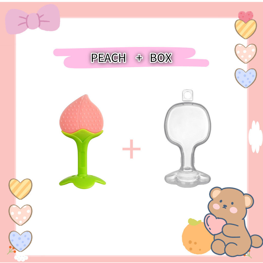 【BPA-FREE】Silicone Baby Teether (Soft & Safe) | Infant Teething Toy for Gum Relief | Gigitan Bayi Silikon Selamat 婴儿硅胶牙胶 磨牙棒 缓解牙龈酸痛