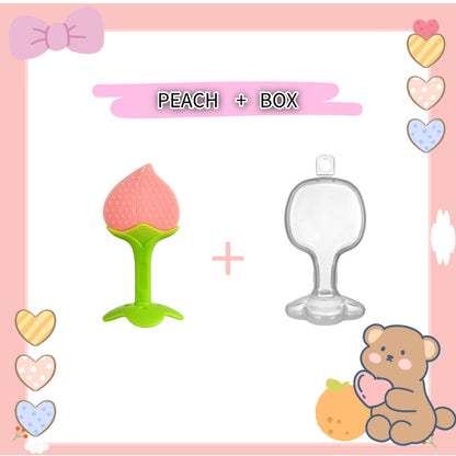 【READY STOCK】Silicone Baby Teether (BPA Free & Soft) | Gigitan Bayi Silikon Selamat | 婴儿硅胶牙胶