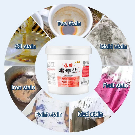 READY STOCK‼️ Flower-Scented Active Oxygen Explosion Salt | Powerful Stain Removal | 花香活性氧爆炸盐 强效去渍 | 家用漂白粉